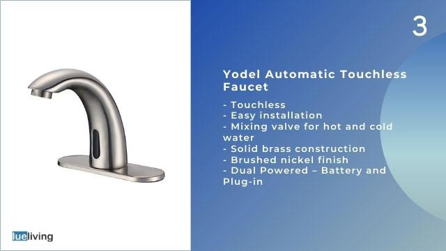 sensor activated faucets