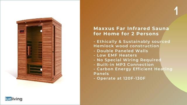 maxxus far infrared sauna