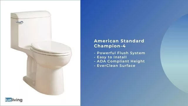 American Standard large flush toilet
