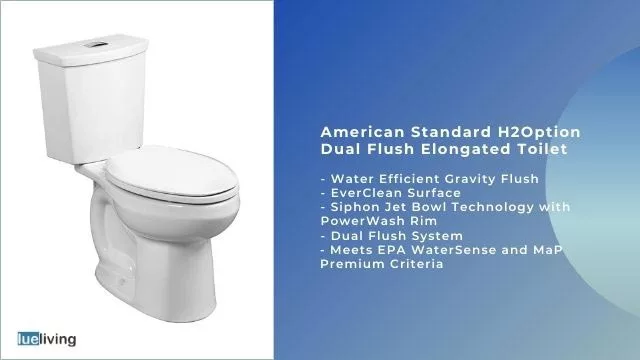 american standard dual flush toilet