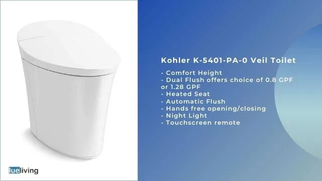 Kohler non-clogging toilet