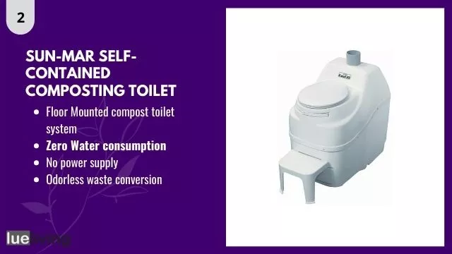 dry flush toilets