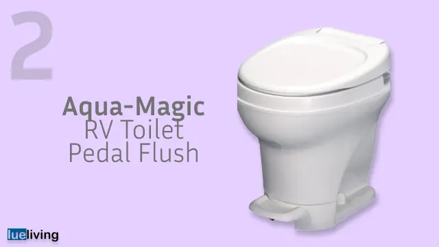 Aqua-Magic V RV Toilet Pedal Flush