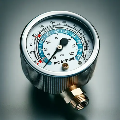 pressure guage to monitor water pressure